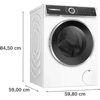 Bosch Serie 6 WGH244A0ES lavadora Carga frontal 9 kg 1400 RPM Blanco