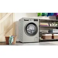 Bosch Serie 6 WGG256ZXES lavadora Carga frontal 10 kg 1400 RPM Acero inoxidable