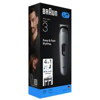 Braun AIO3500 cortadora de pelo y maquinilla Negro, Gris 14 Níquel-metal hidruro (