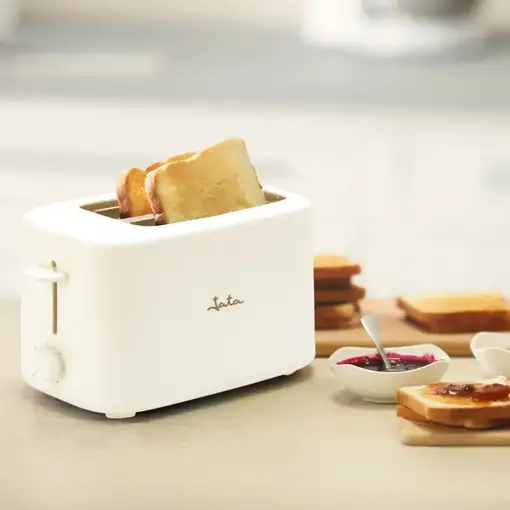 JATA JETT1048 tostadora 6 2 rebanada(s) 750 W Blanco