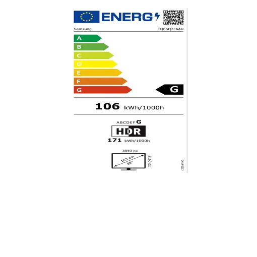 TV Qled 65" 4K Smart TQ65Q7FA SAMSUNG