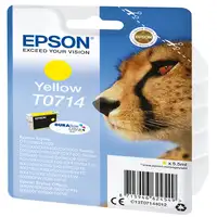 Cartucho de tinta original Epson T0714 Amarillo