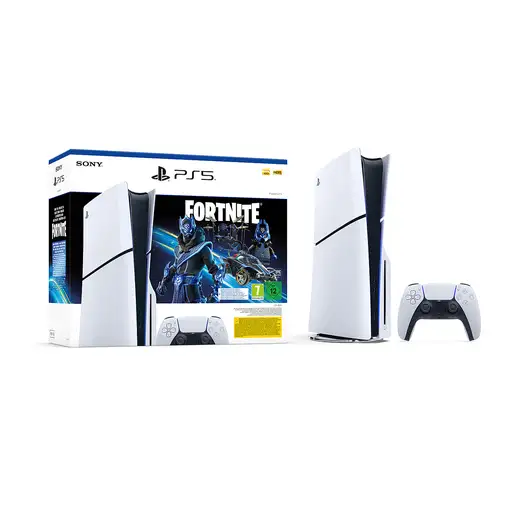 Sony Playstation 5 Slim Fortnite 1 TB Wifi Negro, Blanco