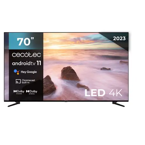 Cecotec ALU20070 177,8 cm (70\) 4K Ultra HD Smart TV Negro
