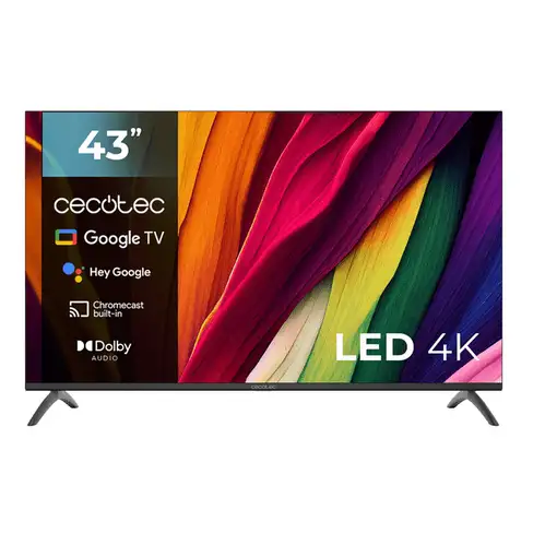 Cecotec ALU40043 109,2 cm (43\) 4K Ultra HD Smart TV Negro