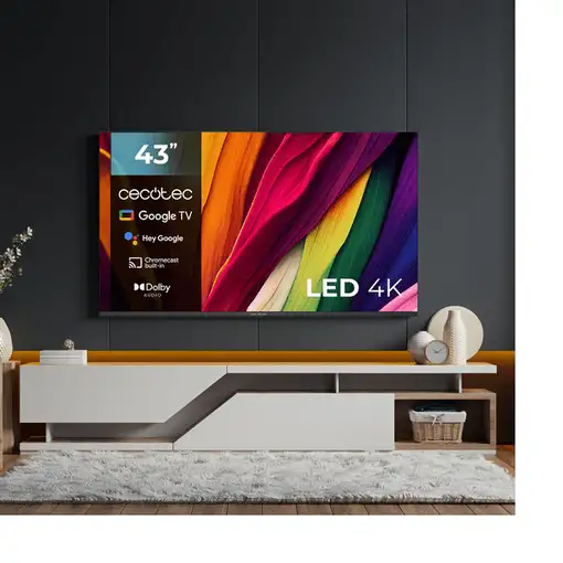 Cecotec ALU40043 109,2 cm (43\) 4K Ultra HD Smart TV Negro
