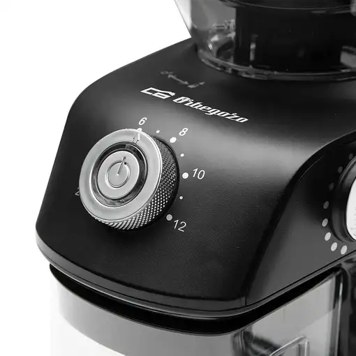 Orbegozo MO 5000 molinillo de café 150 W Negro, Plata