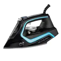 Ufesa PV2600 Plancha vapor-seco Suela de cerámica 2600 W Negro