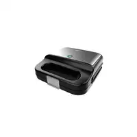 Cecotec 04309 sandwichera 1000 W Negro, Acero satinado