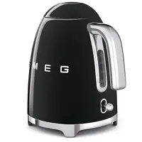 Smeg KLF03BLEU tetera eléctrica 1,7 L 2400 W Negro