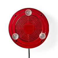 Nedis FCCM100FRD algodonera de azúcar Rojo, Blanco 500 W