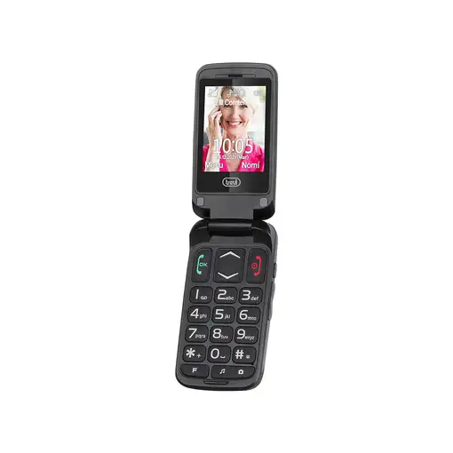 Trevi FLEX 50 C 6,1 cm (2.4\) 150 g Negro Teléfono para personas mayores