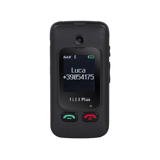 Trevi Flex Plus 55 6,1 cm (2.4\) Negro Teléfono para personas mayores