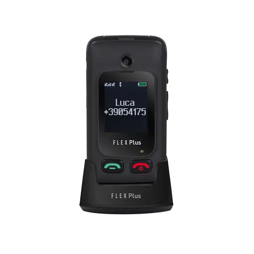 Trevi Flex Plus 55 6,1 cm (2.4\) Negro Teléfono para personas mayores