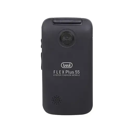 Trevi Flex Plus 55 6,1 cm (2.4\) Negro Teléfono para personas mayores