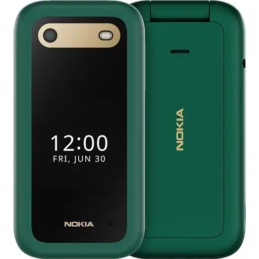 Nokia 2660 Flip 7,11 cm (2.8\) 123 g Verde Característica del teléfono