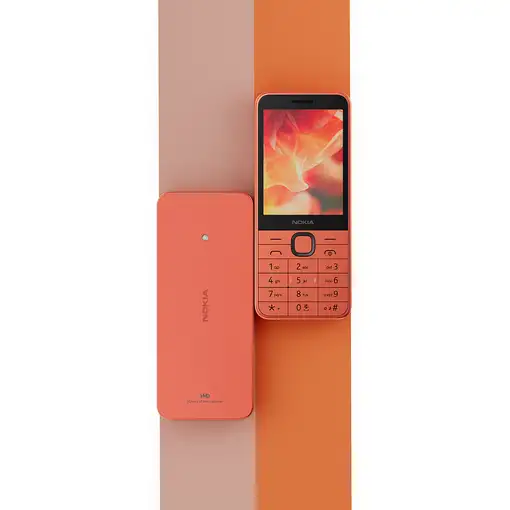 HMD Nokia 215 (2024) 7,11 cm (2.8\) 99 g Durazno Característica del teléfono