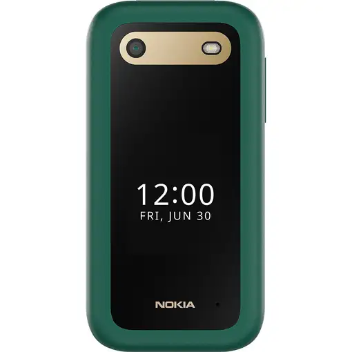 Nokia 2660 Flip 4G 7,11 cm (2.8\) 123 g Verde Teléfono básico