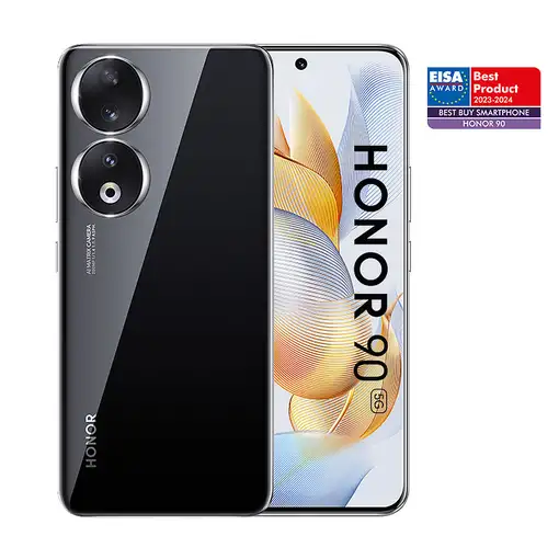 Honor 90 5G 17 cm (6.7\) SIM doble Android 13 USB Tipo C 12 GB 512 GB 5000 mAh Neg