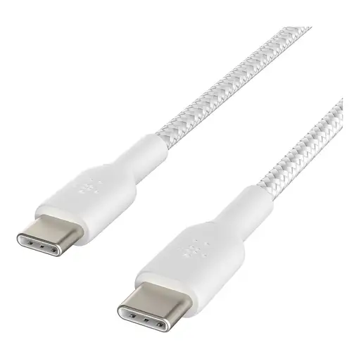 Belkin CAB004BT1MWH2PK cable USB USB 2.0 1 m USB C Blanco