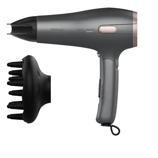Cecotec Bamba IoniCare 5250 EasyCollect Pro secador 2100 W Negro, Gris
