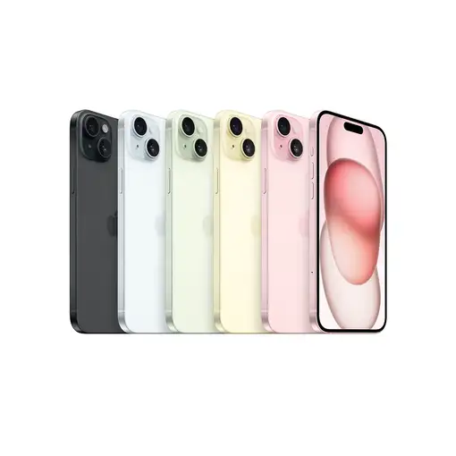 Apple iPhone 15 Plus 17 cm (6.7\) SIM doble iOS 17 5G USB Tipo C 128 GB Rosa