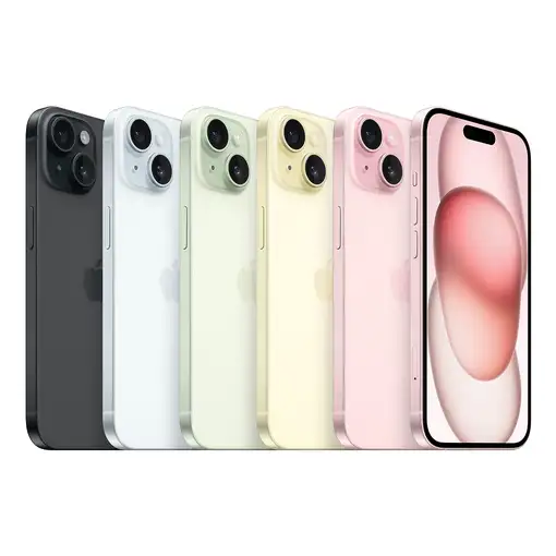 Apple iPhone 15 15,5 cm (6.1\) SIM doble iOS 17 5G USB Tipo C 256 GB Negro