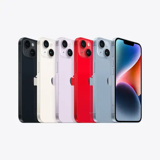 Apple iPhone 14 15,5 cm (6.1\) SIM doble iOS 16 5G 128 GB Azul