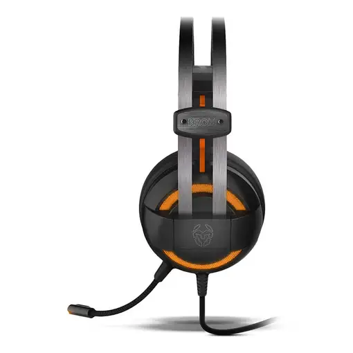 Krom Kode Auriculares Alámbrico Diadema Juego Negro