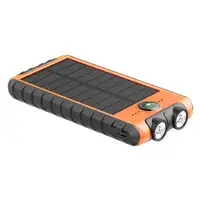 Powerbank solar 10000 mAh USB 2 A+C con linterna F150857 Bigben