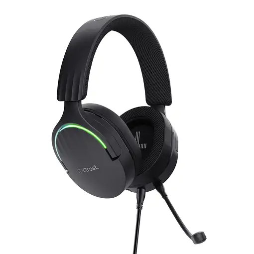 Trust GXT 490 FAYZO Auriculares Alámbrico Diadema Juego USB tipo A Negro