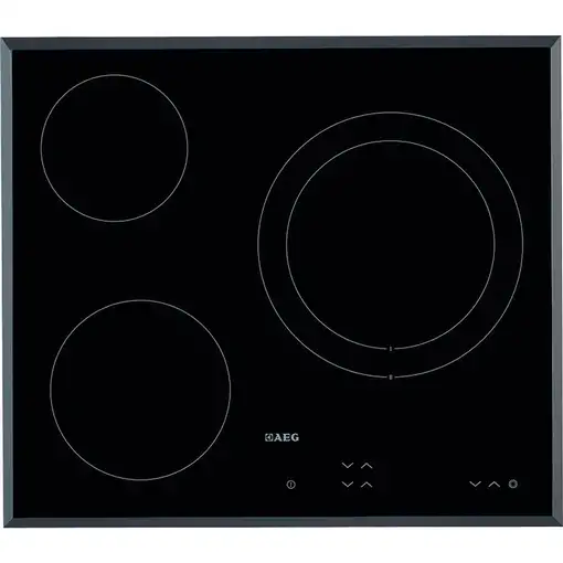 AEG HK623021FB hobs Negro Integrado Cerámico 3 zona(s)