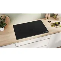 Bosch Serie 6 PVS831HB1E hobs Negro Integrado 80 cm Con placa de inducción 4 zona(
