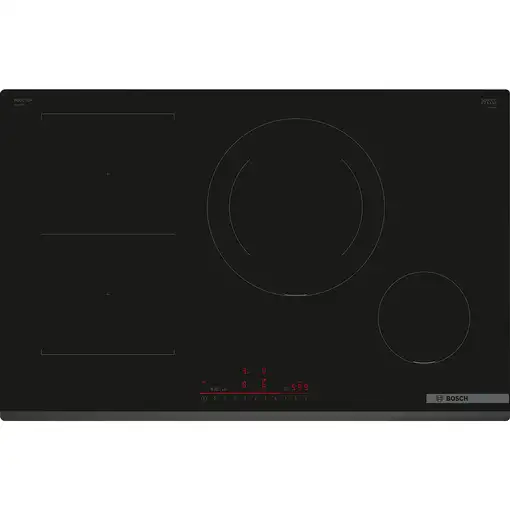 Bosch Serie 6 PVS831HB1E hobs Negro Integrado 80 cm Con placa de inducción 4 zona(