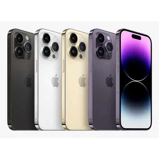 Apple iPhone 14 Pro 15,5 cm (6.1\) SIM doble iOS 17 5G 128 GB Plata
