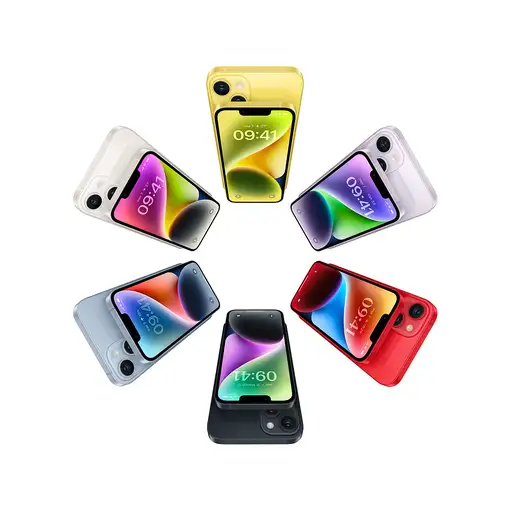 Apple iPhone 14 15,5 cm (6.1\) SIM doble iOS 16 5G 256 GB Púrpura