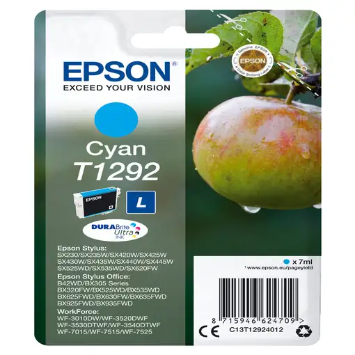 Epson Cartucho T1292 cian