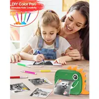 Cámara instantánea de impresión Klack niños Verde