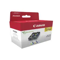 Canon 1511B025 cartucho de tinta 2 pieza(s) Original Negro, Cian, Magenta, Amarill