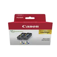 Canon 1511B025 cartucho de tinta 2 pieza(s) Original Negro, Cian, Magenta, Amarill