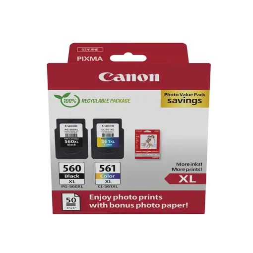 Canon 3712C008 cartucho de tinta 2 pieza(s) Original Alto rendimiento (XL) Negro,