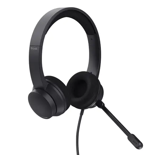 Trust HS-260 Auriculares Alámbrico Banda para cuello Oficina/Centro de llamadas US