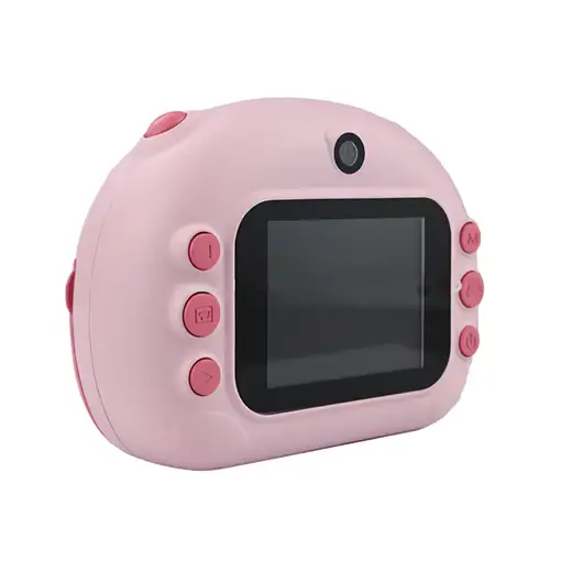 Cámara de impresión instantánea Klack niños Instantánea Rosa