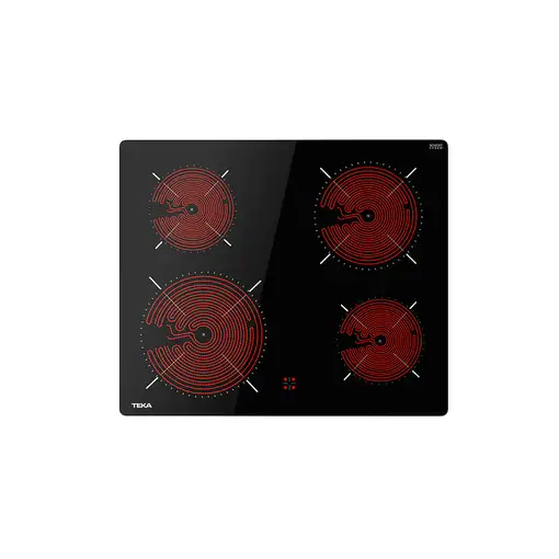 Teka TTC 64010 CRD Negro Integrado 60 cm Cerámico 4 zona(s)