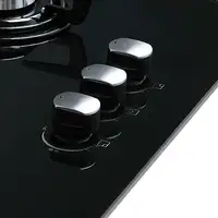 CATA CCI 6021 BK Negro Integrado 59 cm Encimera de gas 3 zona(s)