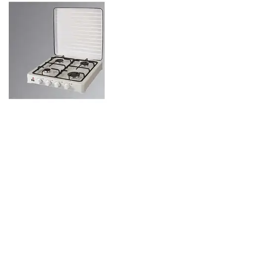 FM Calefacción HG-400 hobs Blanco Encimera Encimera de gas 4 zona(s)