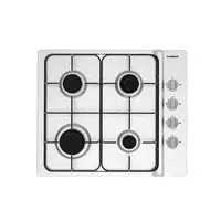 Corbero CPGS423X hobs Acero inoxidable Integrado 60 cm Encimera de gas 4 zona(s)