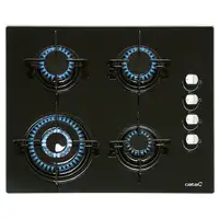 CATA CIB 6031 BK Negro Integrado Encimera de gas 4 zona(s)