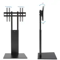 TooQ “Mirror” Soporte de Suelo para Pantallas 32"- 85", Negro
