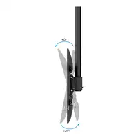 TooQ Soporte de Techo para Pantallas 43\-86\, Negro